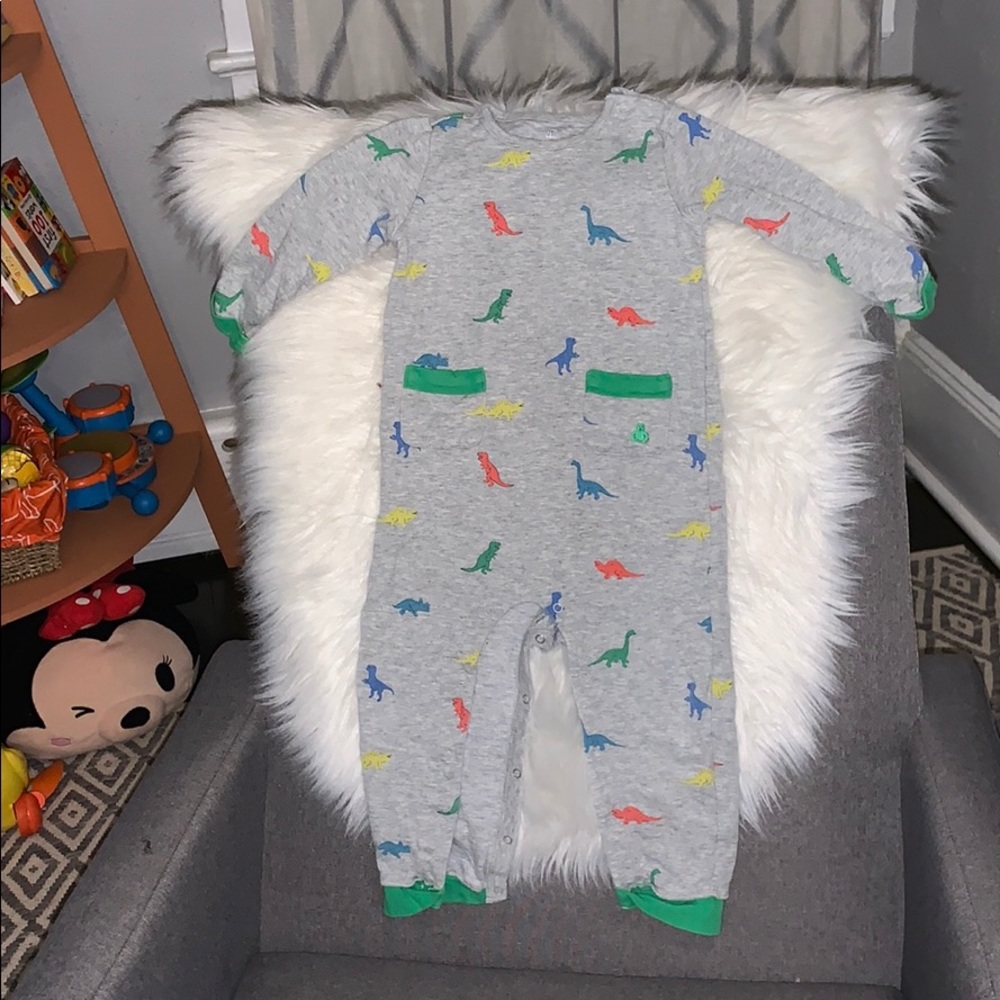 Baby gap dinosaur romper